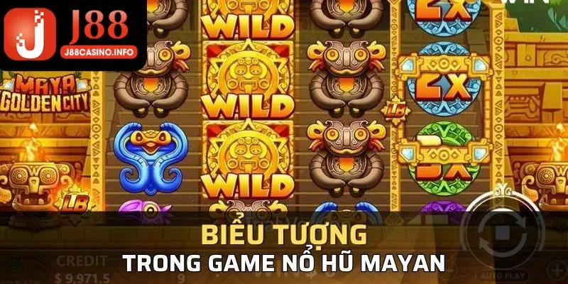 Biểu tượng game nổ hũ Thành phố Mayan